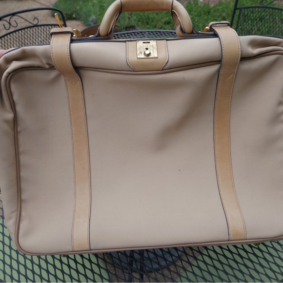 Gucci Vintage 1980s tan beige travel bag - Picture 8 of 16